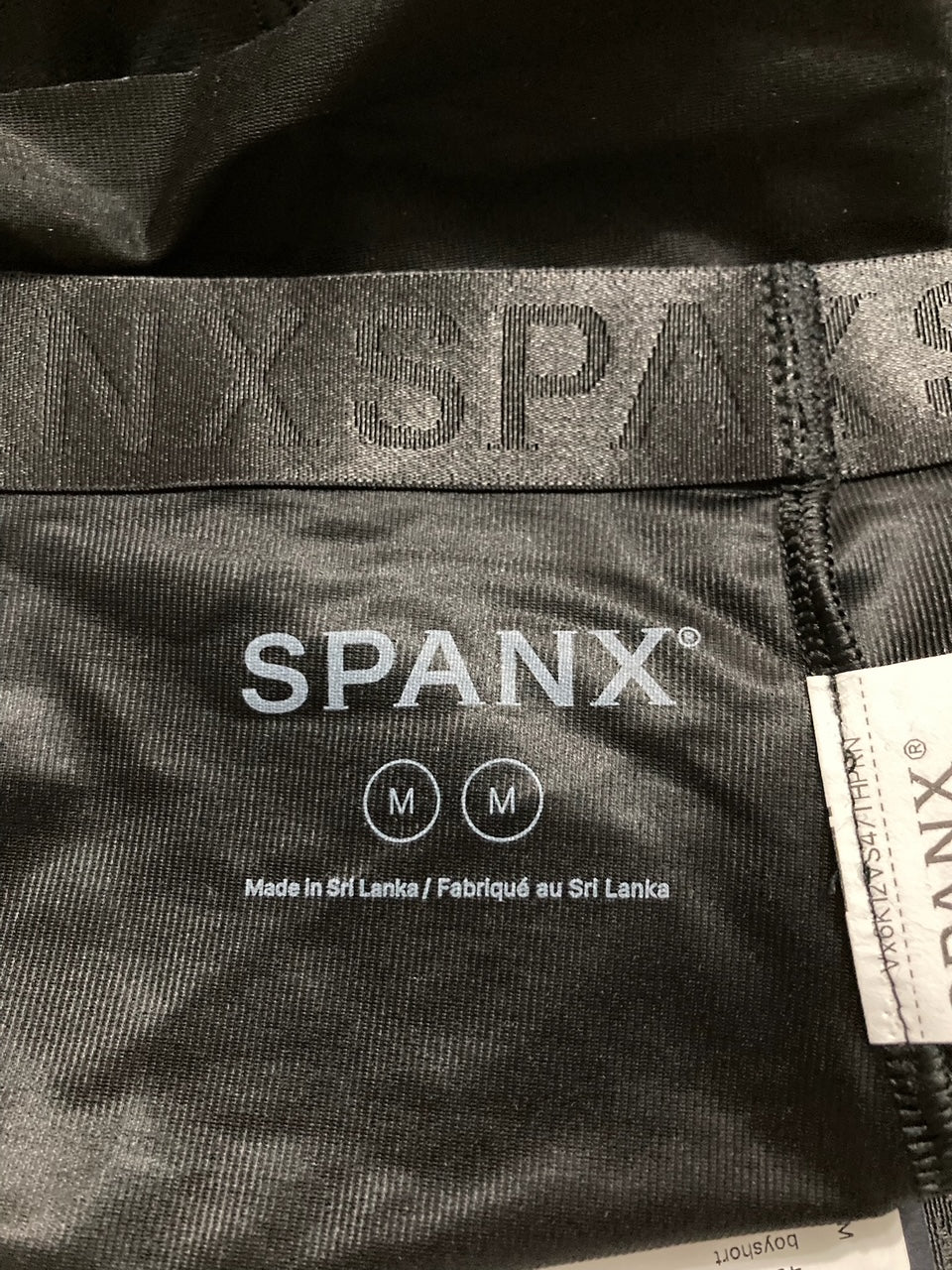 SPANX Control Boyshort VERY BLACK M