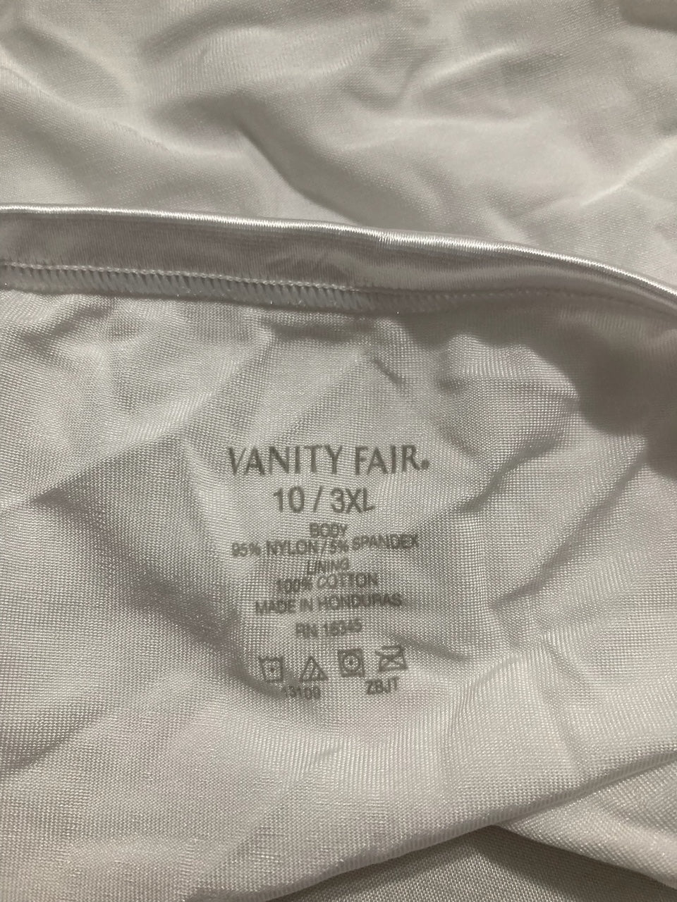 VANITY FAIR Illumination Brief Panties STAR WHITE 3XL