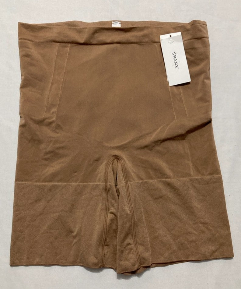 SPANX sculpt OnCore Mid-Thigh Short - Powerful Sculpting Body Shaper CAFÉ XL