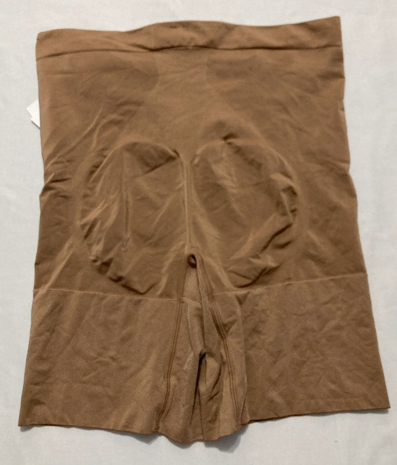 SPANX sculpt OnCore Mid-Thigh Short - Powerful Sculpting Body Shaper CAFÉ XL