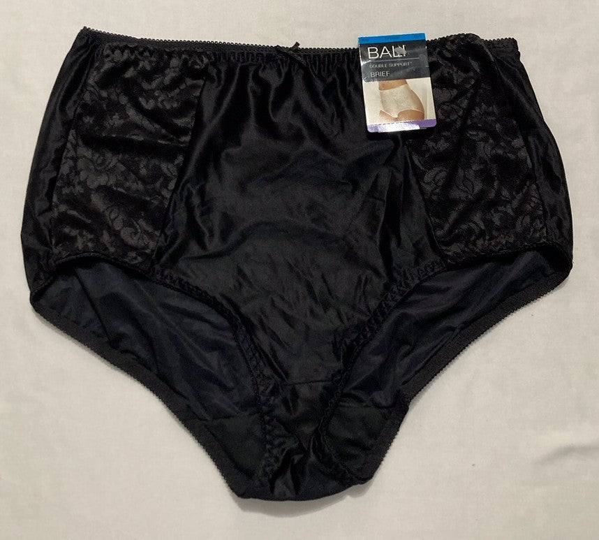 BALI Essentials Double Support Brief BLACK 2XL