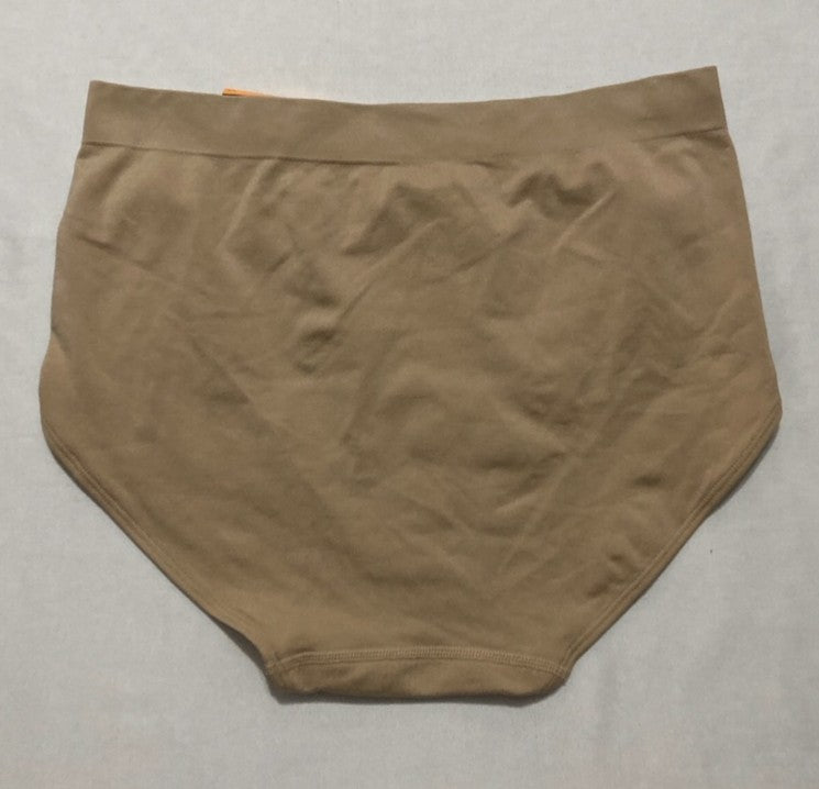 BALI Seamless Underwear Smoothing Brief Panties NUDE L