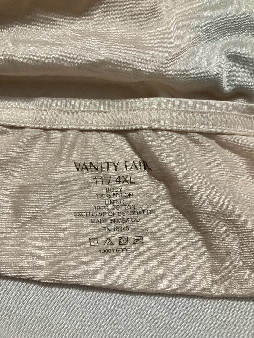 VANITY FAIR High Waisted Underwear FAWN 4XL