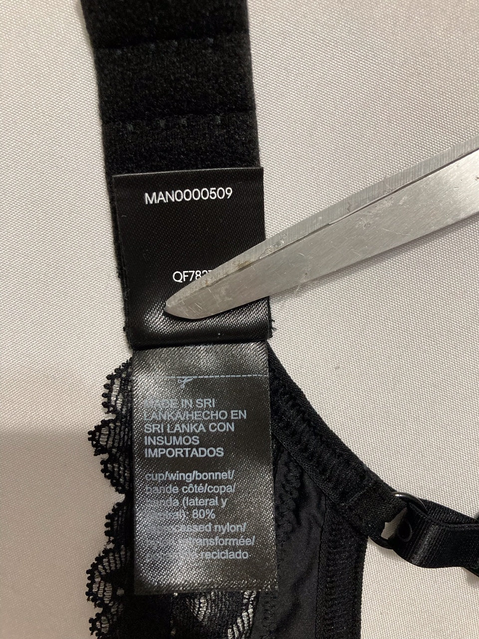 CALVIN KLEIN Soft Stretch Lace T-Shirt Bra BLACK 34B