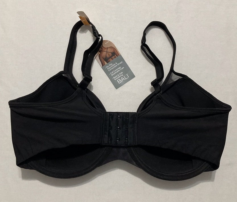 BALI Underwire Bra One Smooth U Ultra Light T-Shirt Bra BLACK 36DD