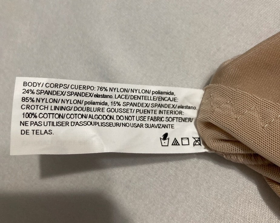 MAIDENFORM Ultra Firm Body Shaper With Built-in Underwire Bra NUDE 38C