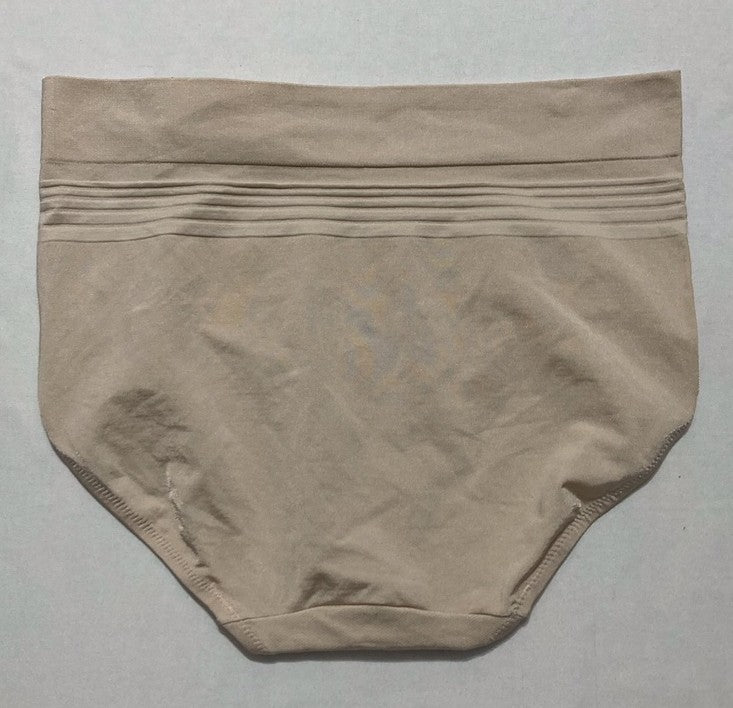 WARNER'S No Pinching No Problems Seamless Brief Underwear BEIGE L