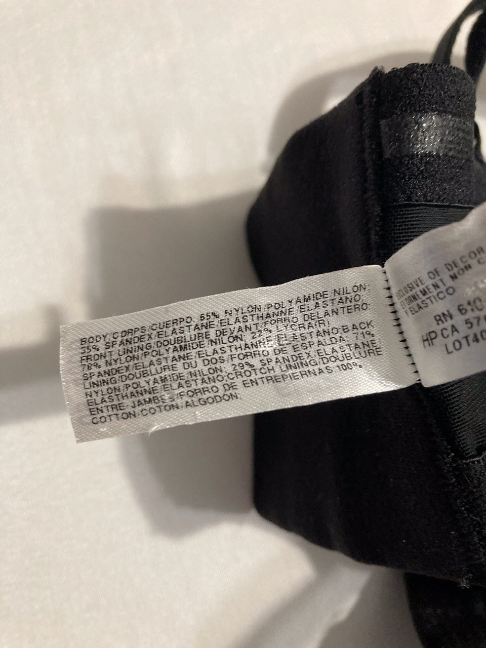 WACOAL Red Carpet Strapless All in One Thigh Shaper BLACK 40DD