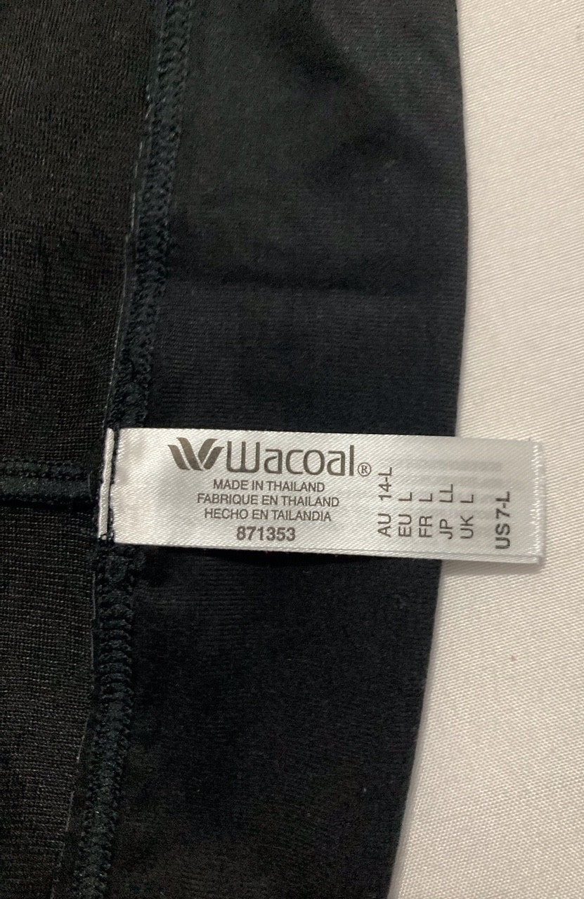 WACOAL Comfort Touch Hi Cut Brief Panty BLACK L