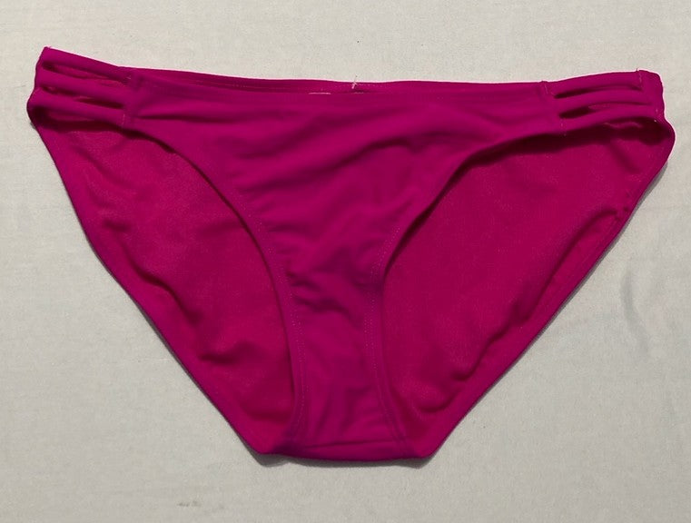 CYN & LUCA Solid Melissa Swimwear Bottom PASSION M