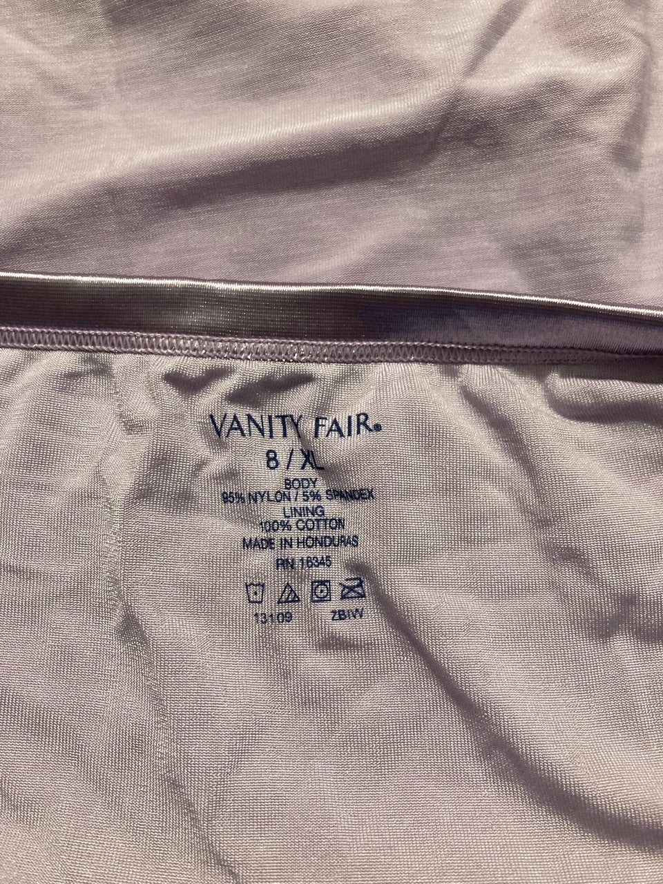 VANITY FAIR Illumination Brief Panty SOFT VIOLET XL