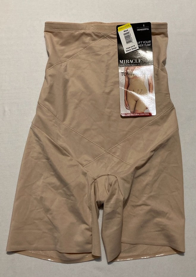 MIRACLESUIT Tummy Tuck High Waist Thigh Slimmer BEIGE M