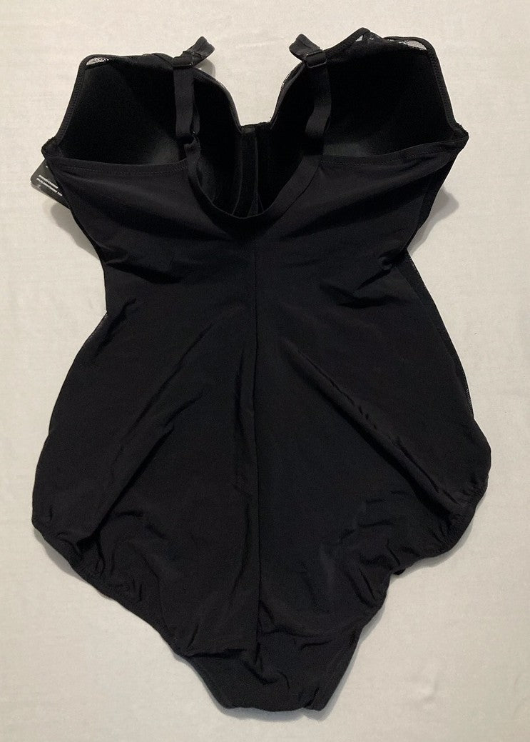 BALI Ultra Light Body Briefer Fajas Shapewear BLACK 38DD