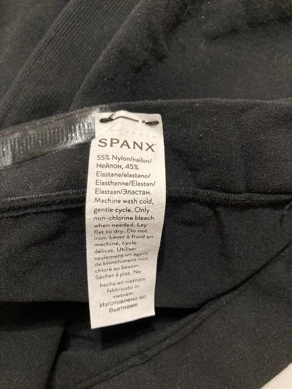 SPANX Everyday Seamless Shaping High Waist Shorts BLACK 2X