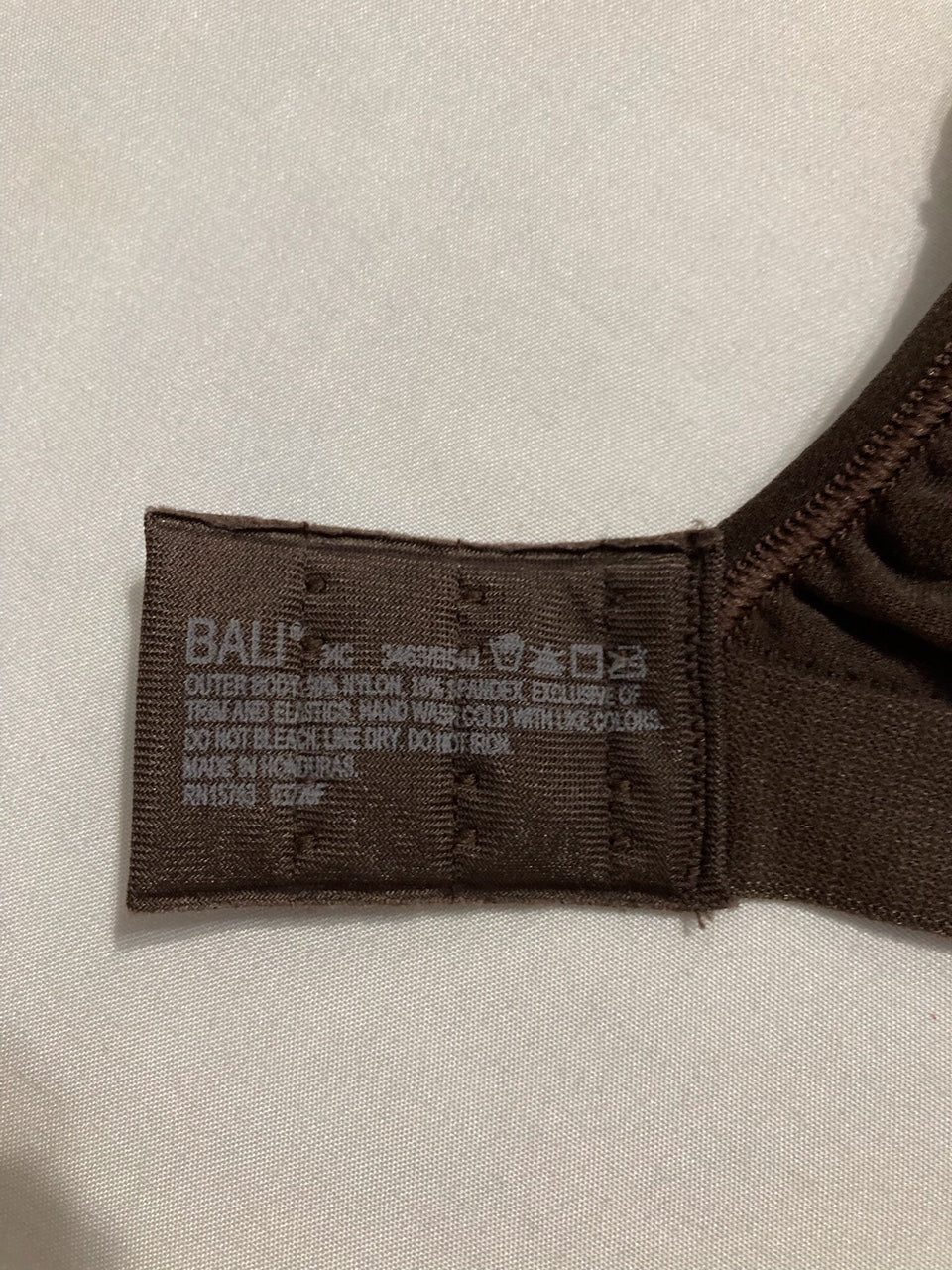 BALI Comfort Revolution Wireless Bra Full-Coverage Wirefree BROWN 34C
