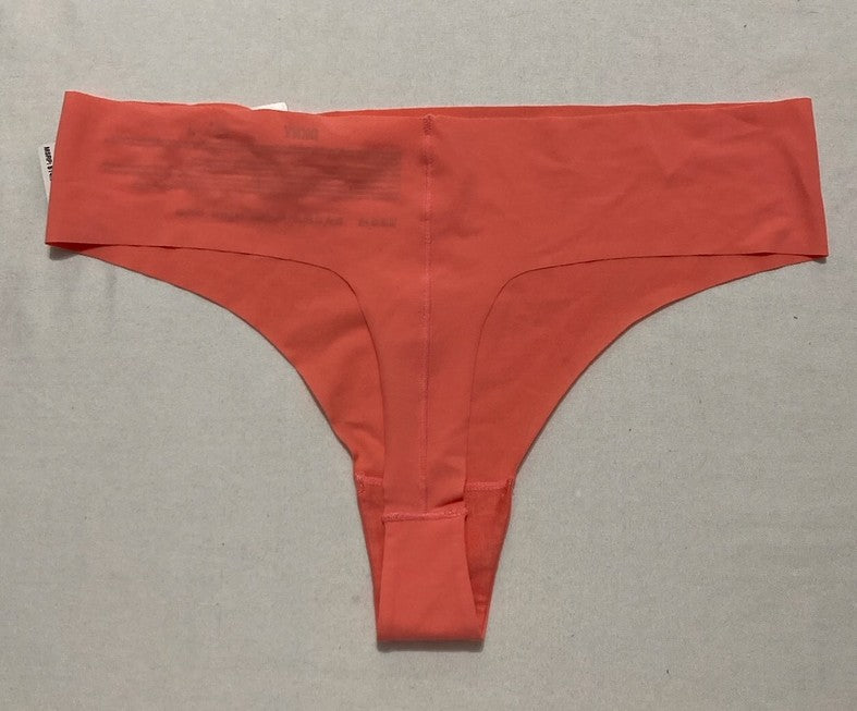 DKNY Litewear Cut Anywear Logo Thong Underwear COPPER L