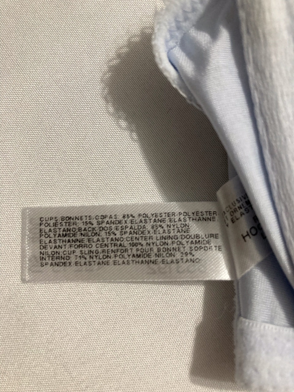 WACOAL Basic Beauty Lightly Padded Underwire Full Coverage T-Shirt Bra BLUE 40C