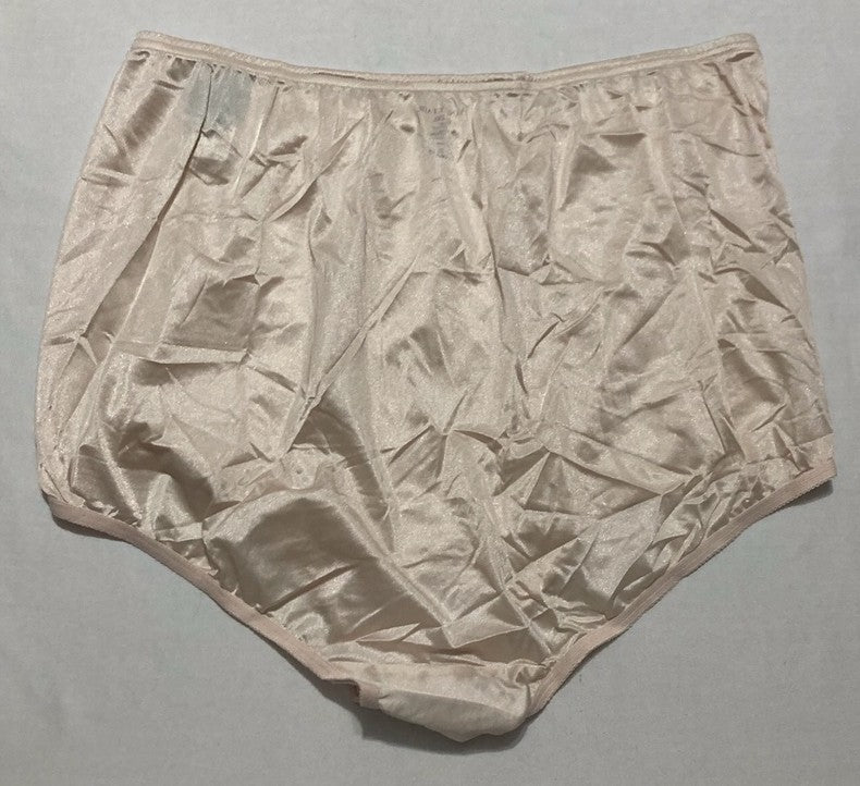 VANITY FAIR High Waisted Underwear, Full Coverage Ladies Panties FAWN 2XL