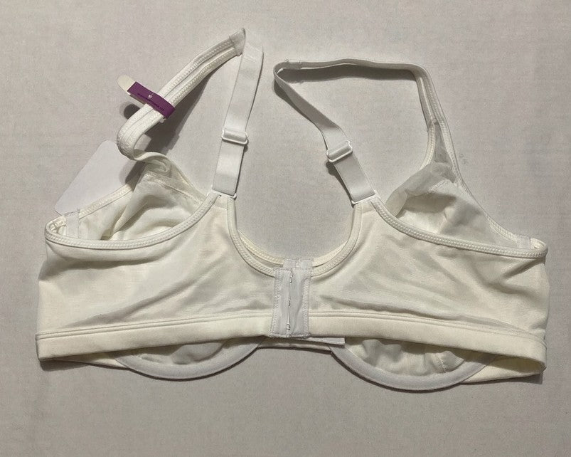 BALI One Smooth U Lace Minimizer Bra, Underwire Bras WHITE 40D