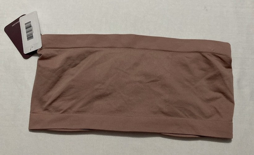 FELINA Paramour Body Smooth Seamless Underwire Bandeau Bra BROWN XL