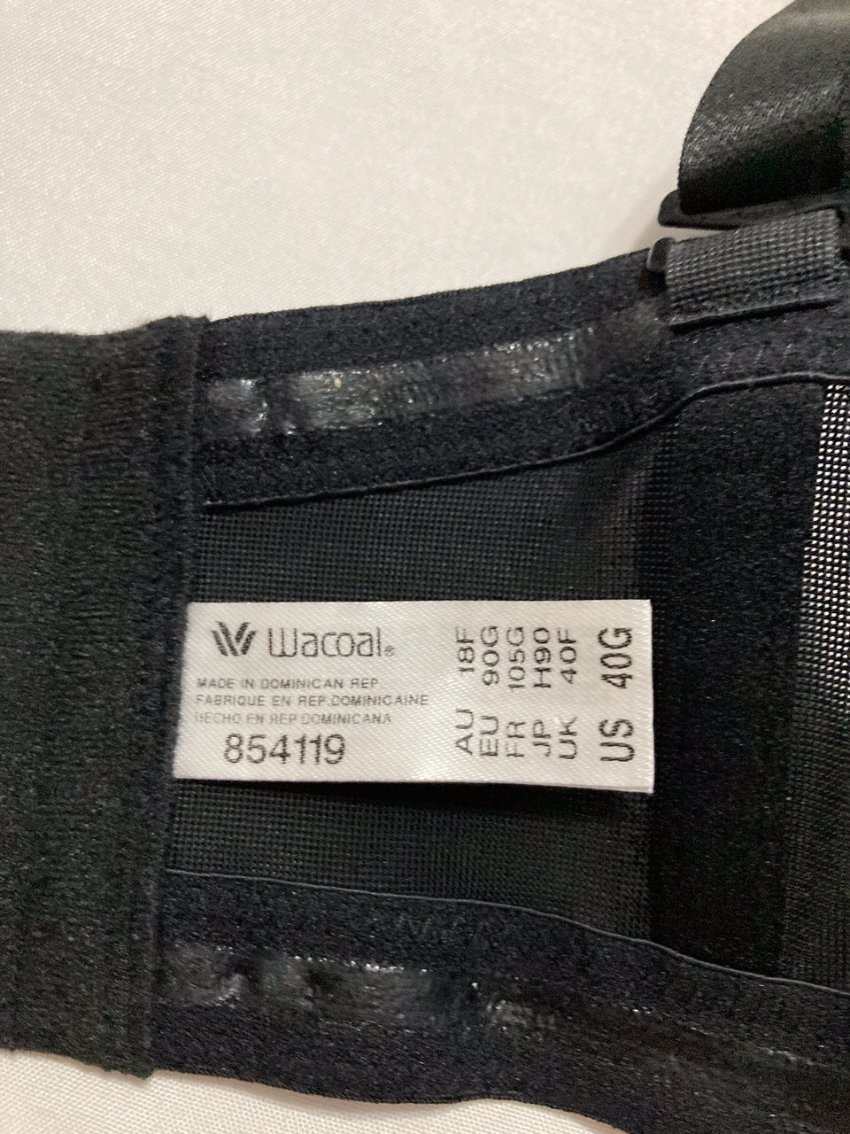 WACOAL Red Carpet Strapless Bra BLACK 40G