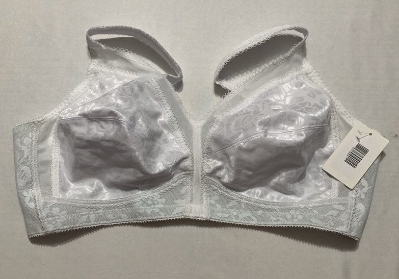 PLAYTEX Wireless Bra, 18 Hour Plus-Size Bras Available WHITE 42C