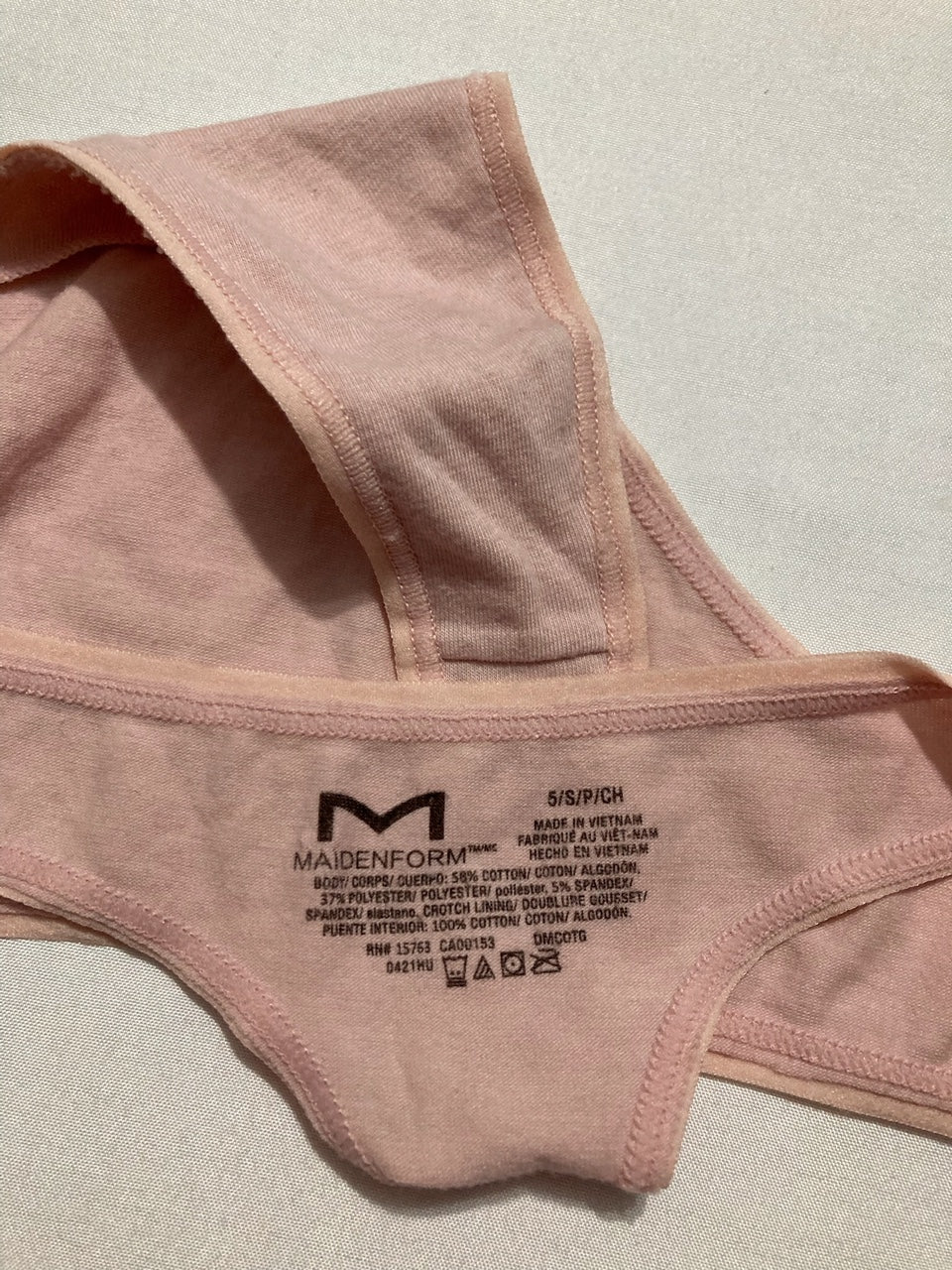 MAIDENFORM Half Coverage Bikini Panty PINK S