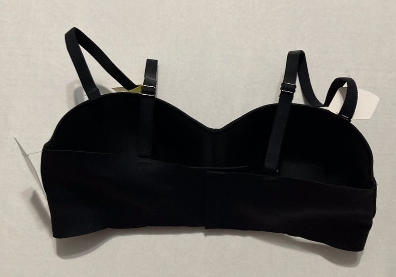 MAIDENFORM Pure Comfort Strapless, Stay-put Wireless BLACK M