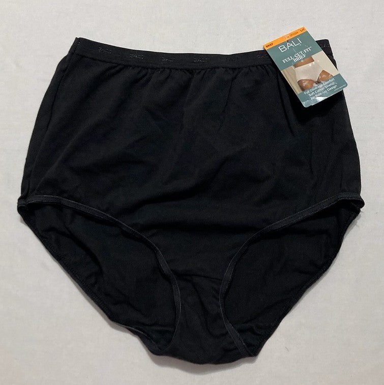 BALI Stretch Brief Panty BLACK L
