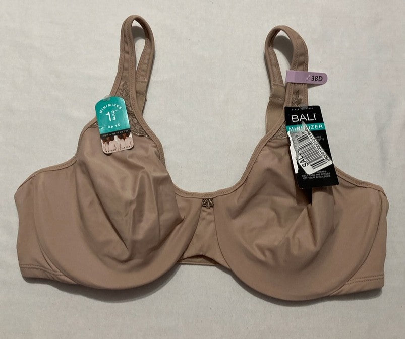 BALI Passion for Comfort Minimizer Bra NUDE 38D