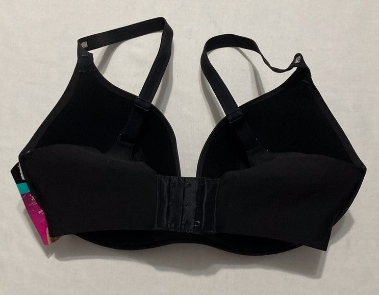 MAIDENFORM Comfort Devotion Underwire Bra BLACK 34DD