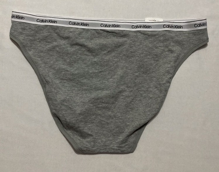 CALVIN KLEIN Modern Logo Bikini GREY L