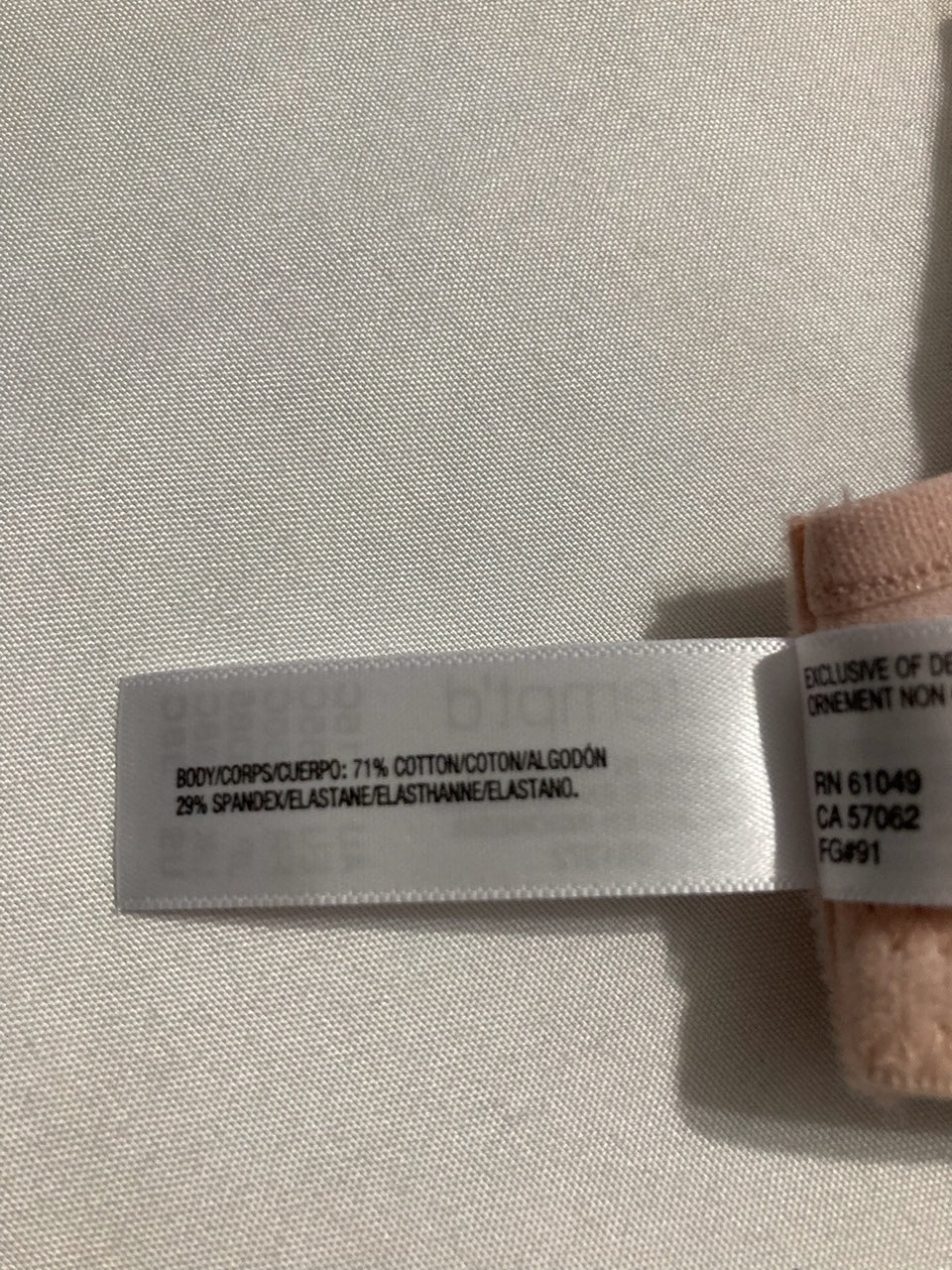 B.TEMPT'D Cotton to a Tee Underwire Bra ROSE 38C