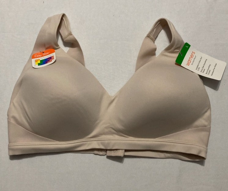 WARNER'S No Side Effects Underarm and Back-Smoothing Comfort Wireless BEIGE L