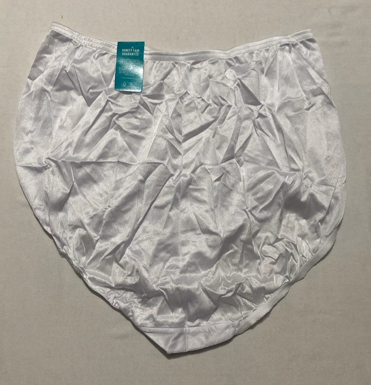 VANITY FAIR High Waisted Underwear WHITE M