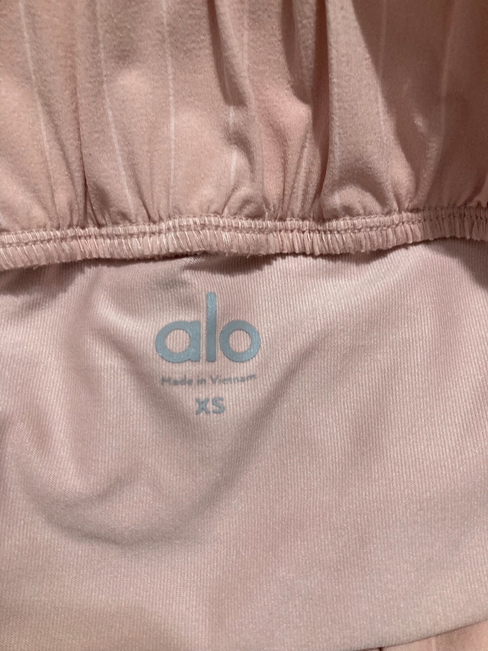 ALO Dayligth mini skirt ROSE XS