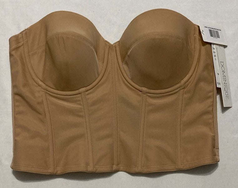 DOMINIQUE Brie Backless Strapless Bridal Bra MOCHA