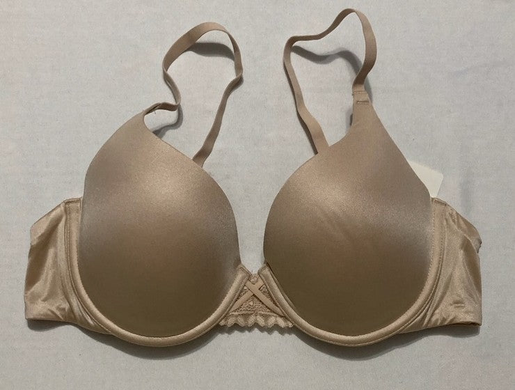 MAIDENFORM Push-up Bra With Dreamwire No-poke Underwire NUDE 36B