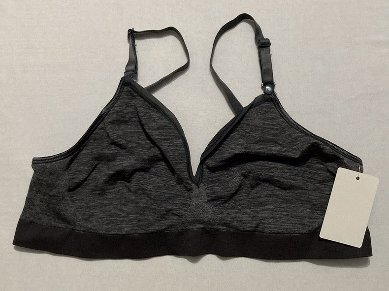 HANES Wireless T-shirt Bra Convertible Smoothing GREY XL