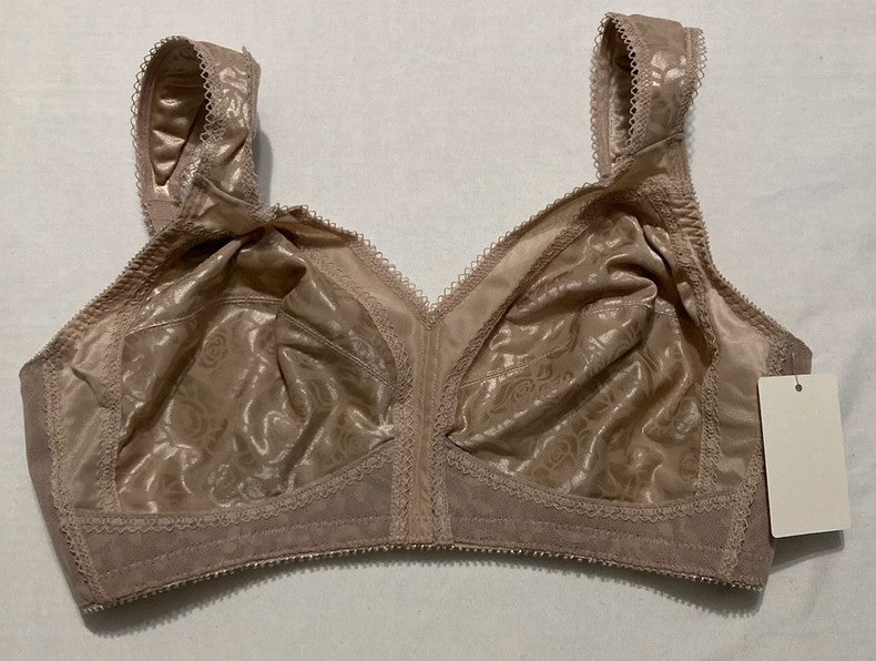 PLAYTEX Wireless Bra, 18 Hour Plus-Size Bras TOFFE 38C
