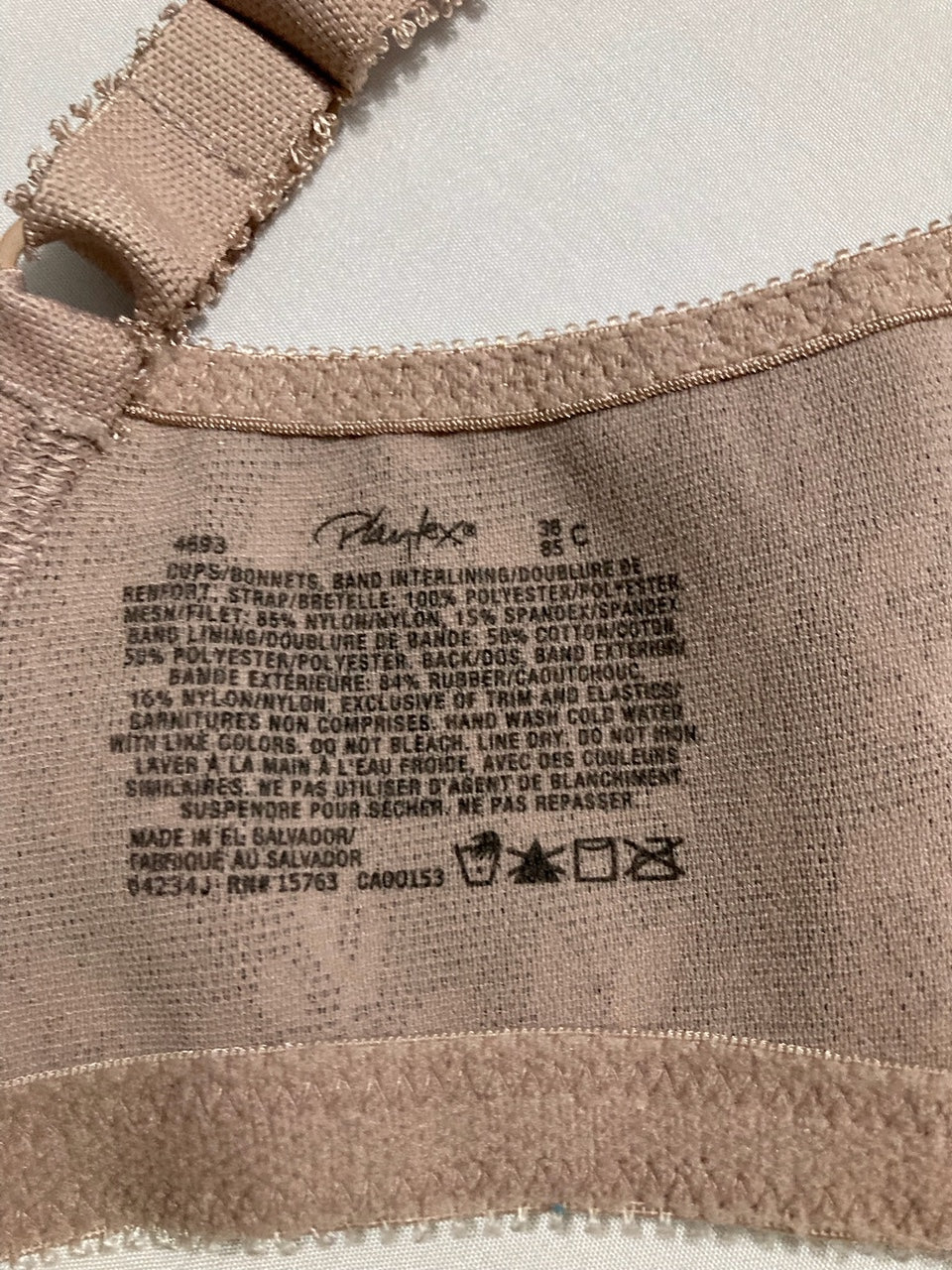 PLAYTEX Wireless Bra, 18 Hour Plus-Size Bras TOFFE 38C