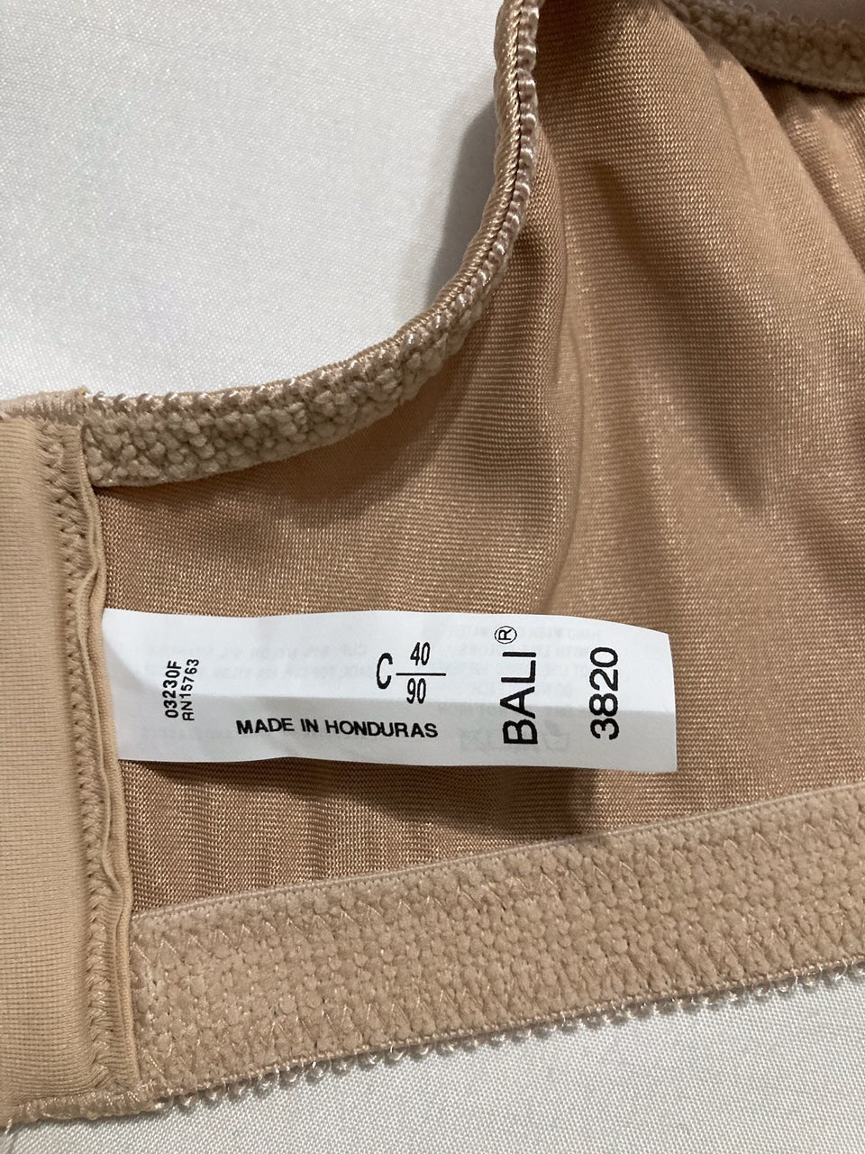 BALI Double Support Wireless Comfortsoft Full-coverage NUDE 40C