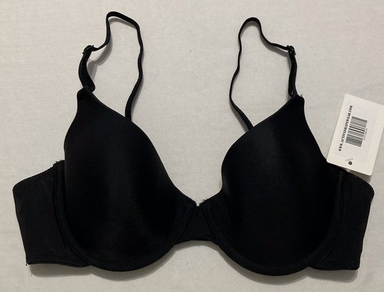 MAIDENFORM One Fab Fit Demi Underwire Bra BLACK 36C