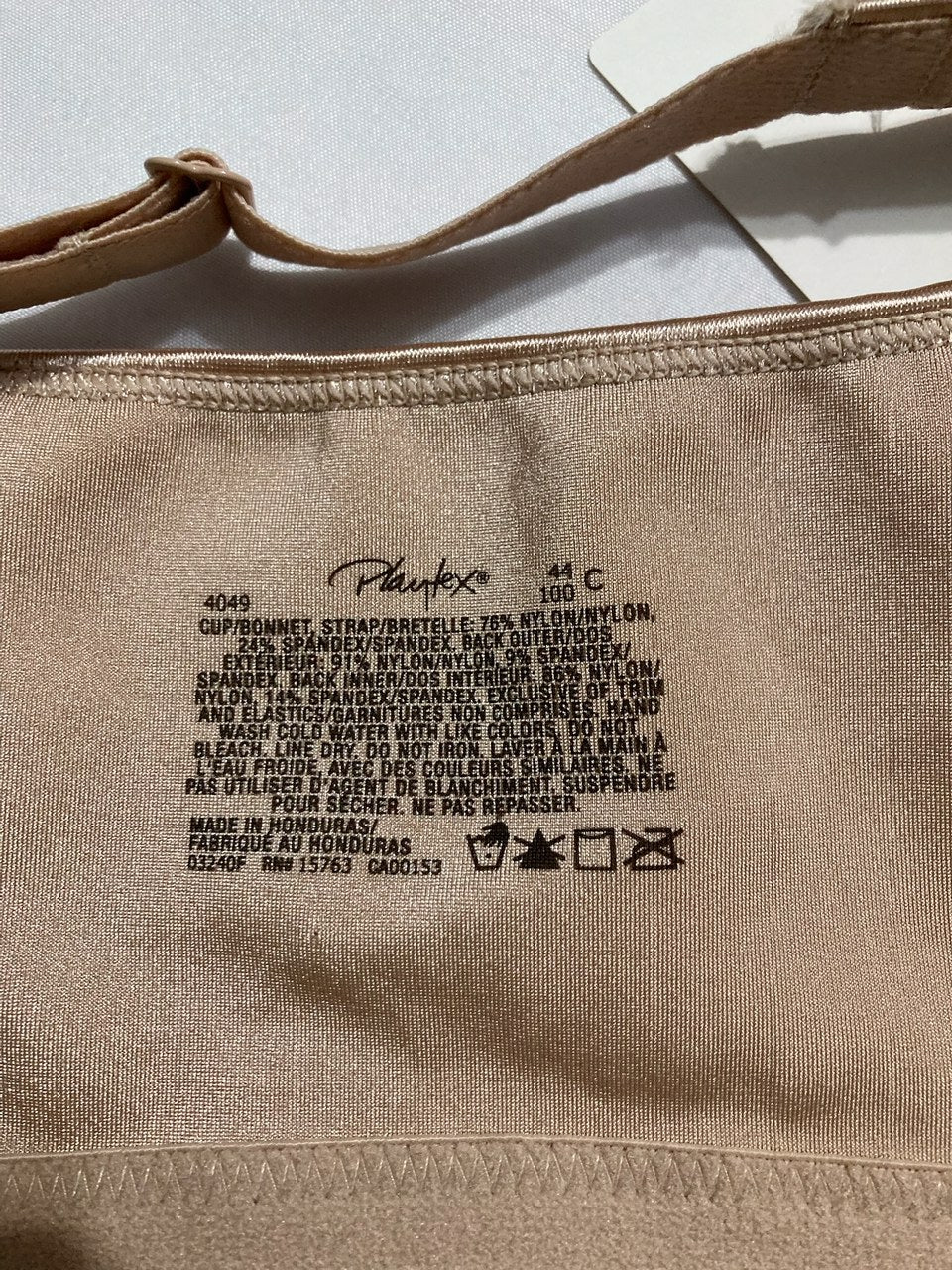 PLAYTEX Smoothing Wireless Bra, 18 Hour Plus-Size T-Shirt NUDE 44C