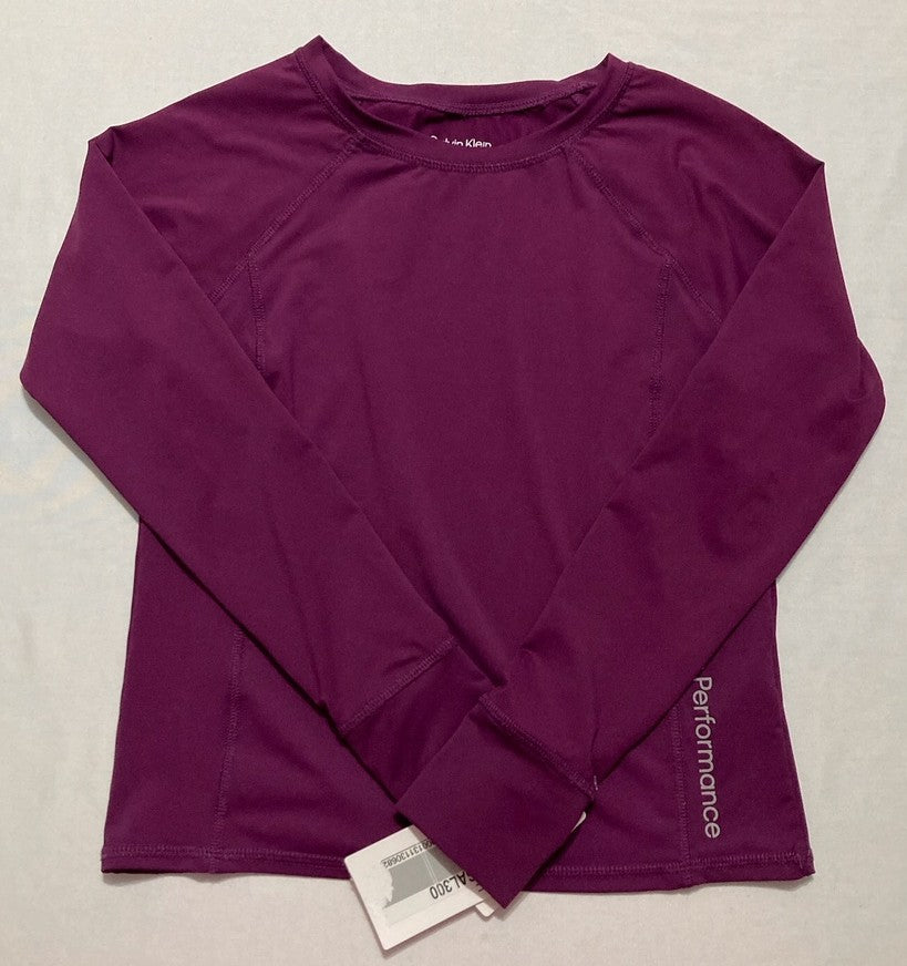 CALVIN KLEIN Fitness Sweatshirt without Hood PURPLE M