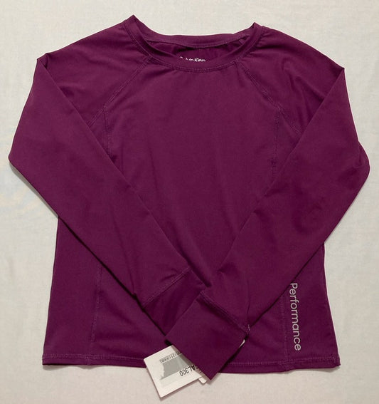 CALVIN KLEIN Fitness Sweatshirt without Hood PURPLE M