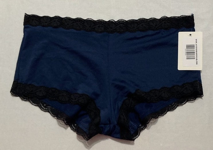 MAIDENFORM One Fab Fit Boyshorts NAVY M