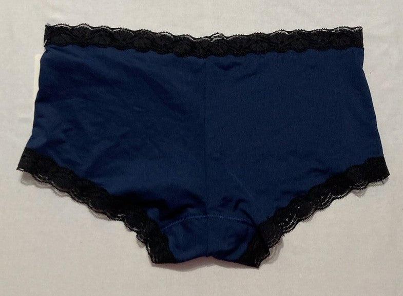 MAIDENFORM One Fab Fit Boyshorts NAVY M