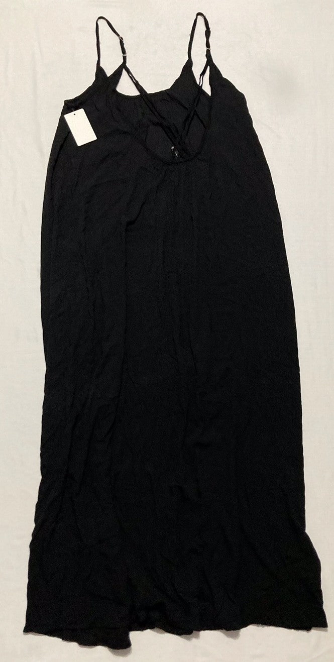 RAVIYA Sleeveless Cover-Up Maxi Dress BLACK S