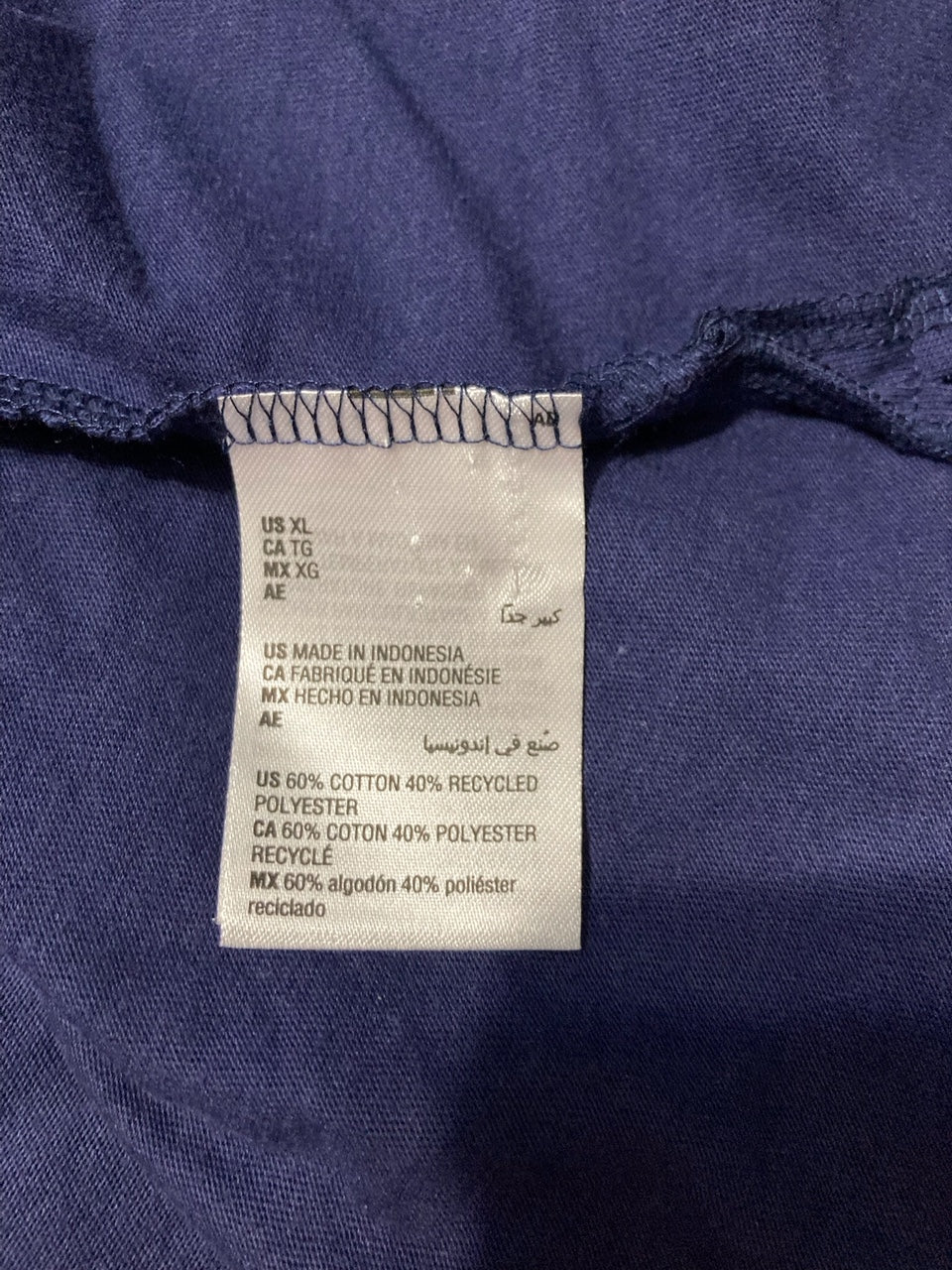 CHARTER CLUB Top Short Sleeve And Shorts Pajamas NAVY XL